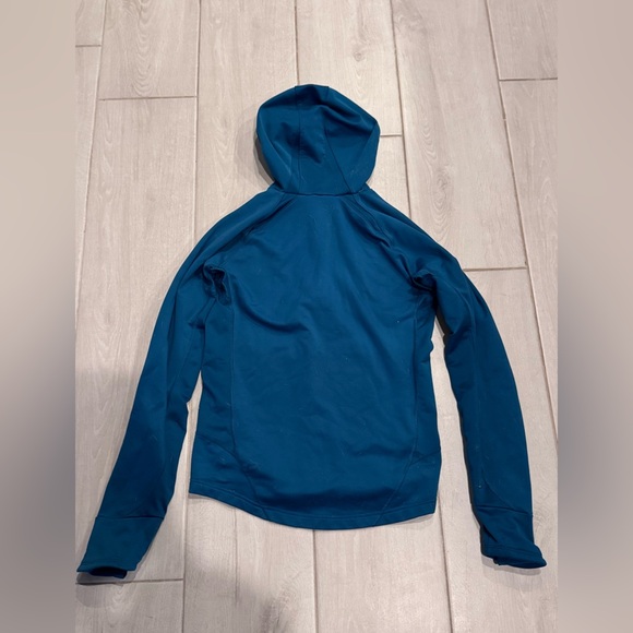 Nike Teal Hooded Jacket with hand mittens - Picture 9 of 11